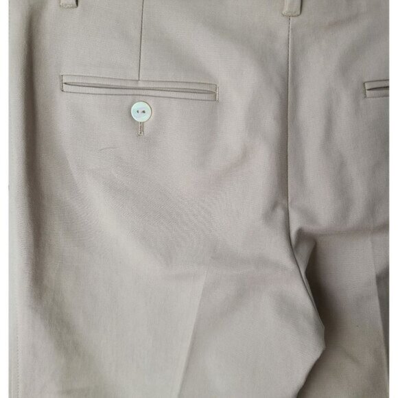 Dolce & Gabbana Beige Skinny Front Pleat Pants - Picture 5 of 6